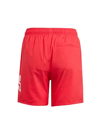 ADIDAS | Pantaloncini da bagno da ragazzo Sportswear Essentials Logo CLX | rot
